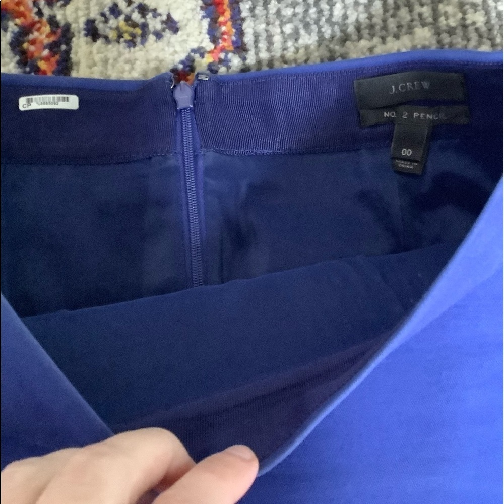 J. Crew The Iconic No. 2 Pencil Skirt in Bi-Stretch Cotton - Picture 6 of 6